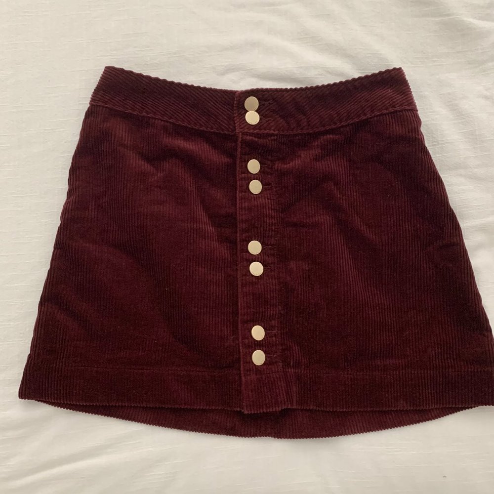 Abercrombie and Fitch Corduroy Skirt